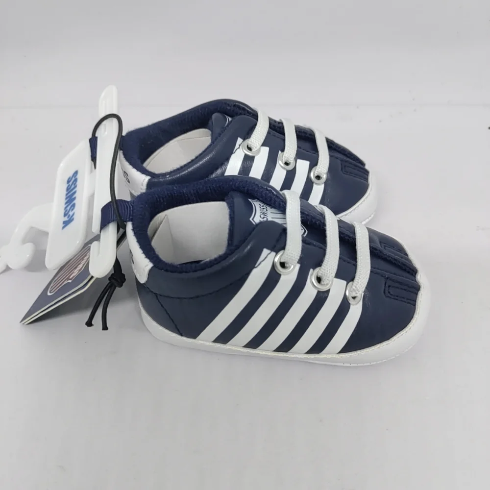 K-SWISS Baby Booties Sneakers Navy Blue Size Size 1(0-3M)